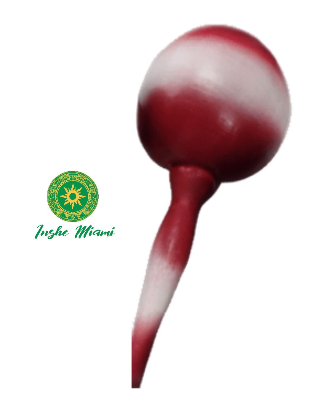 Painted Maracas for Orishas | Handmade | Eleggua, Chango, Yemaya and More | Inshe Miami