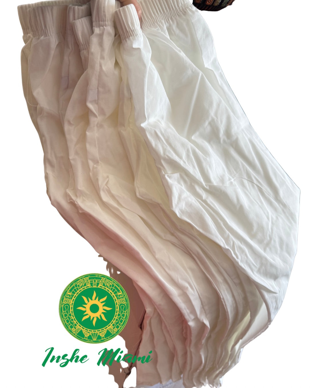 Pijama Blanca Sencilla (Set de 7) VENTA FINAL – Uso Religioso Iyawó | Inshe Miami