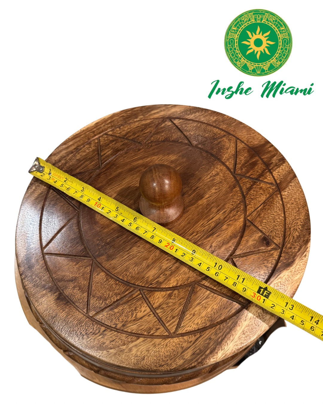 Batea y Tablero de Ifá – Set Tradicional de Madera para Iniciados | Inshe Miami