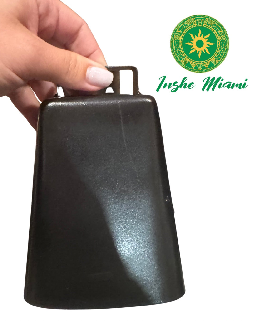 Cencerro Negro 5” – Para Llamar a Orun y Rituales Espirituales | Inshe Miami