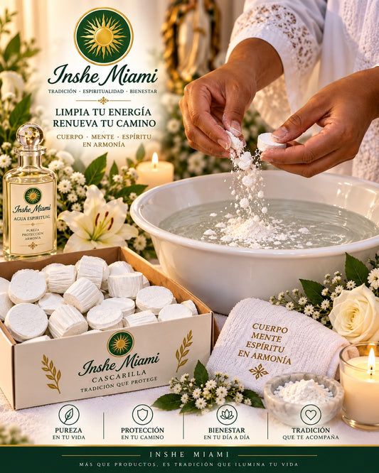Cascarilla (Efun) – Spiritual Cleansing and Protection | Inshe Miami