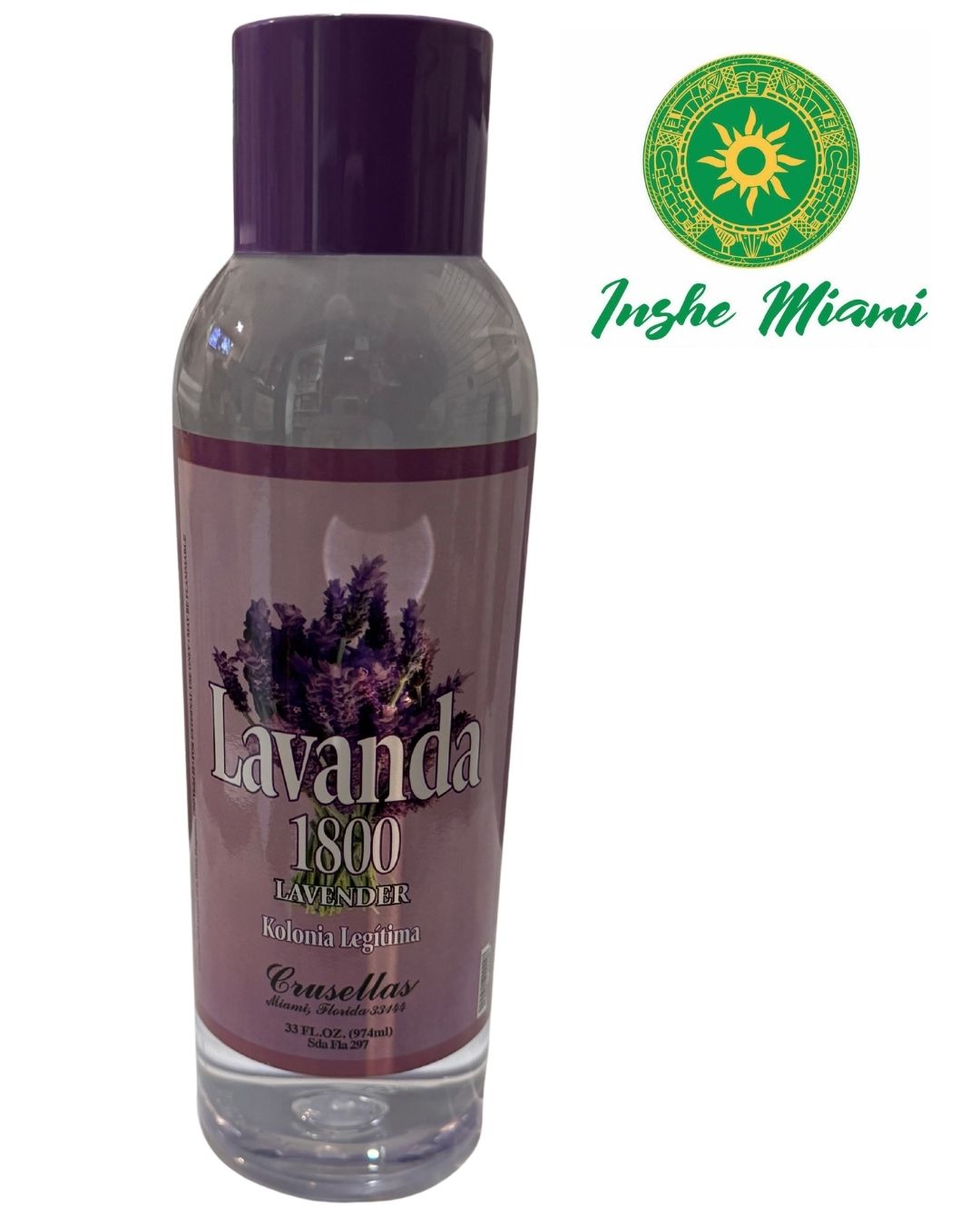 Colonia Espiritual de Lavanda 33 oz – Para Limpiezas y Rituales Espirituales