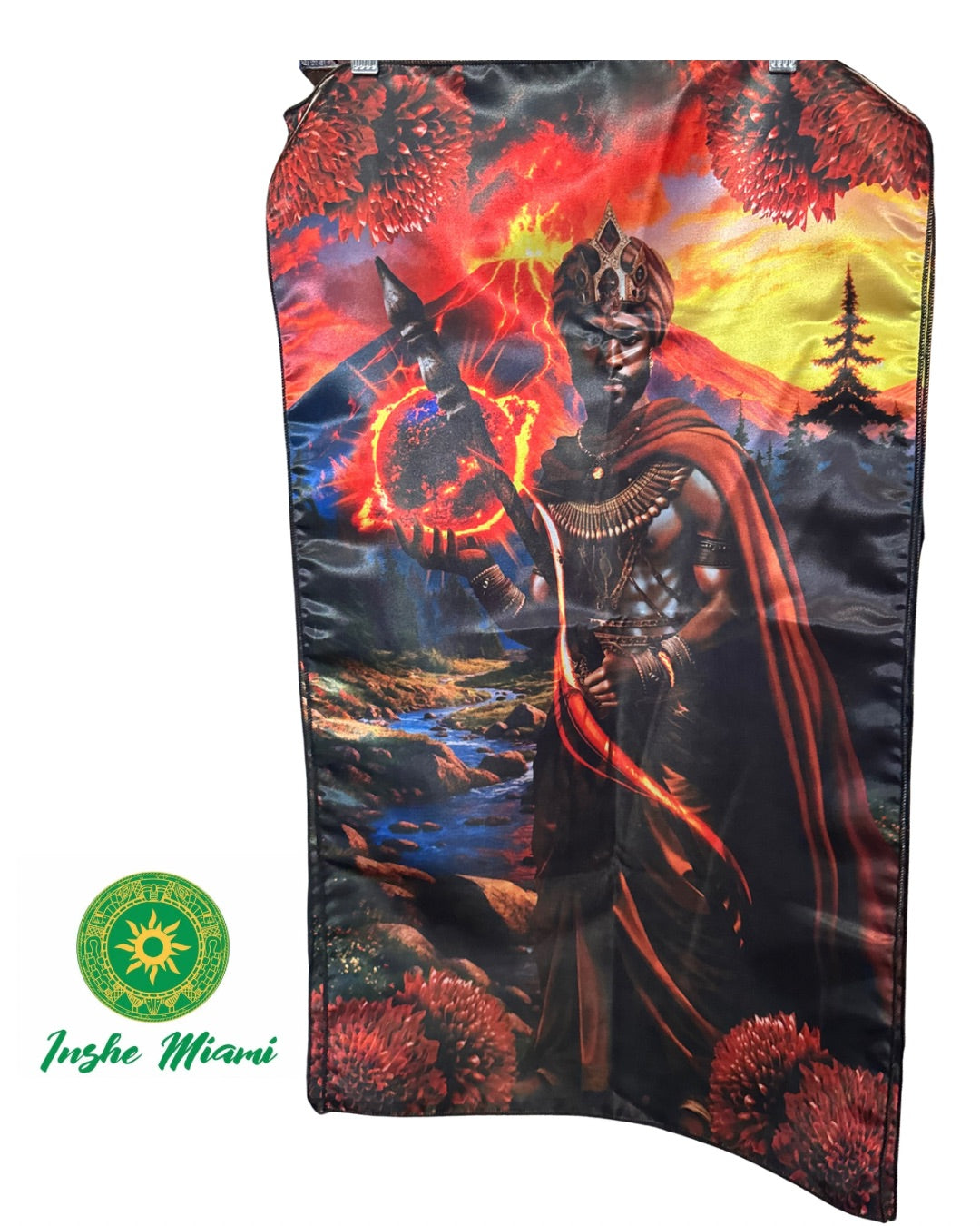 Tapiz de Orichas 28" x 18" (Elije el Santos )