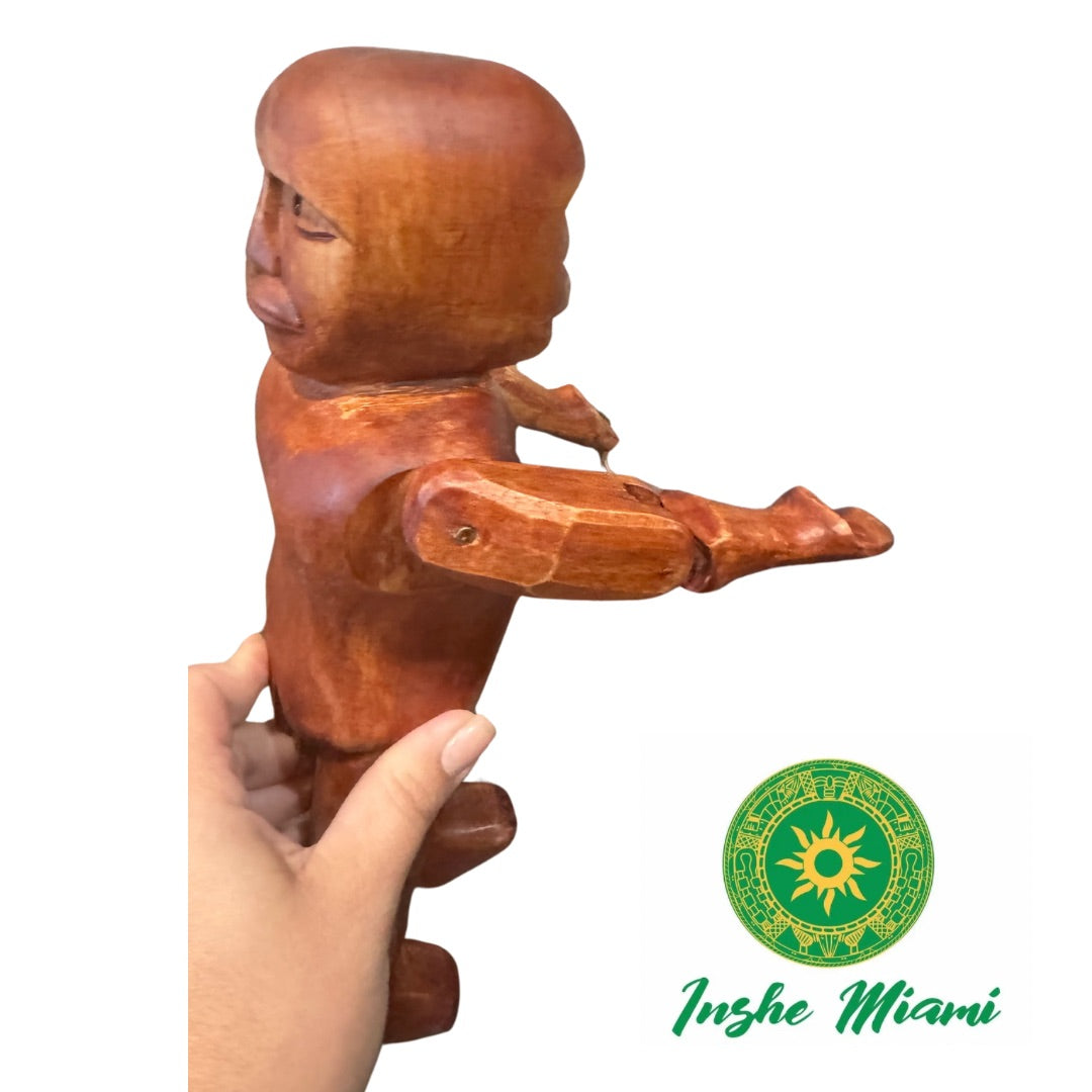 Muñeco Articulado de Madera