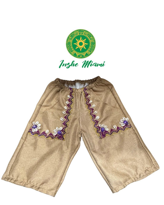 Short de Saco Babalu Aye Decorado