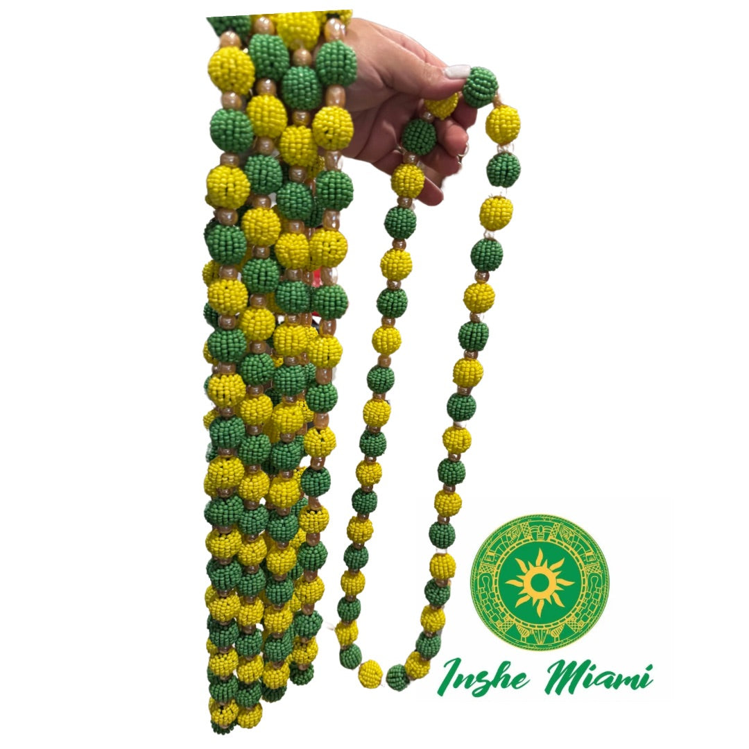 Collar de Bolas 23" Orunmila Tradicional