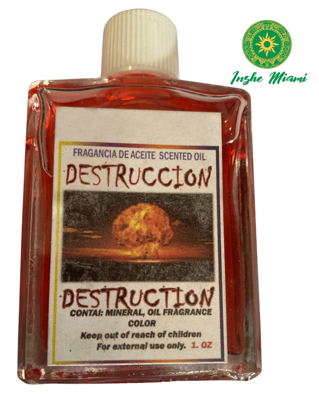 Destruction Oil - Destroyer for Spiritual and Traditional Use | Inshe Miami