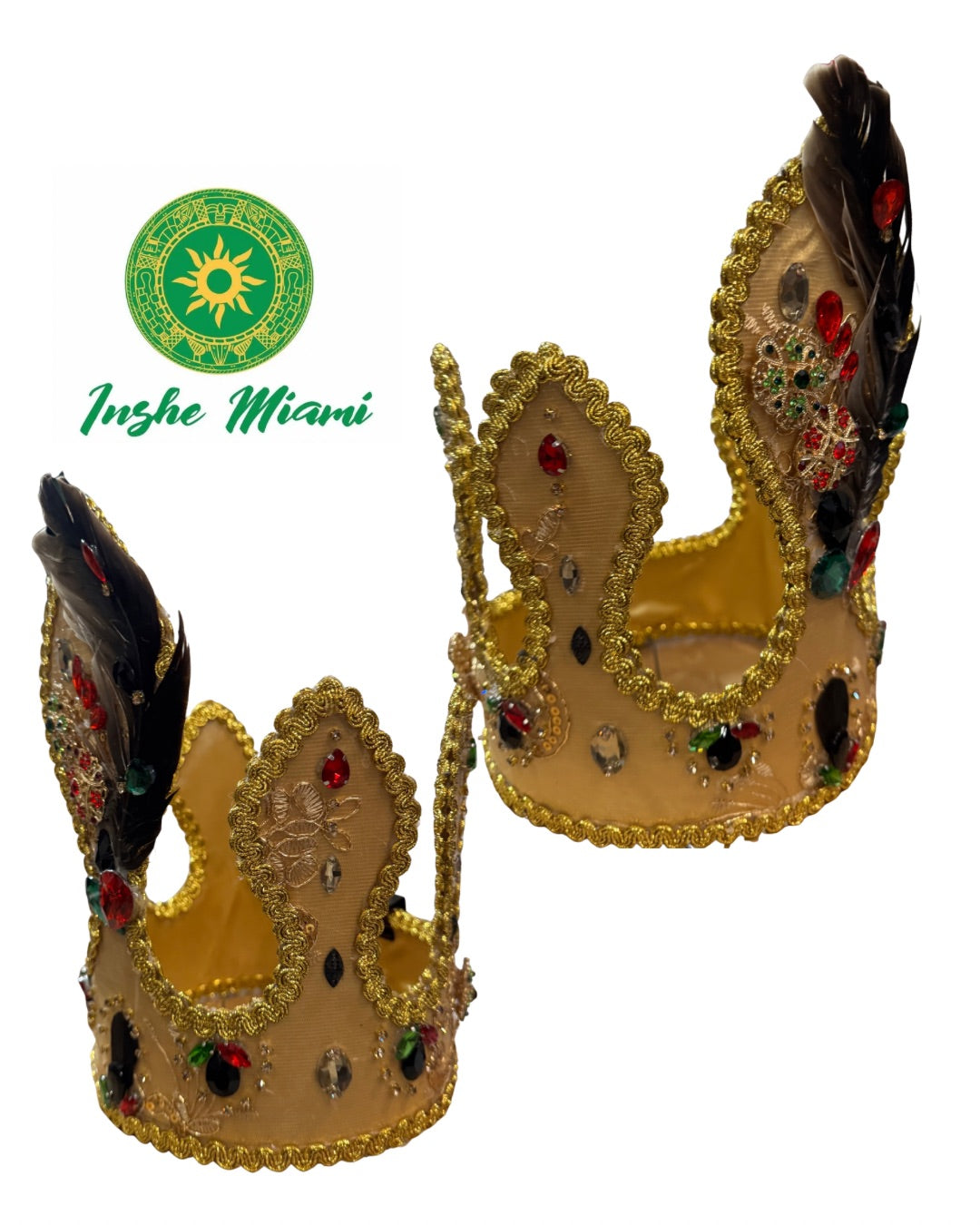 Corona Decorada para Oshun