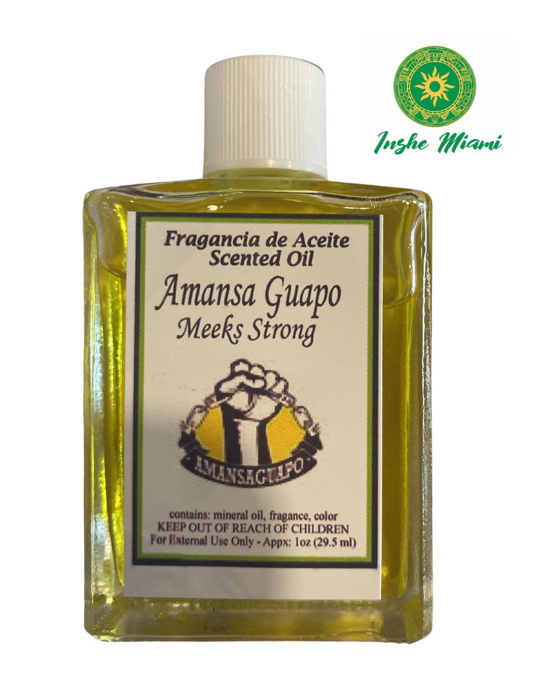 Aceite Amansa Guapo para Uso Espiritual y Tradicional | Inshe Miami