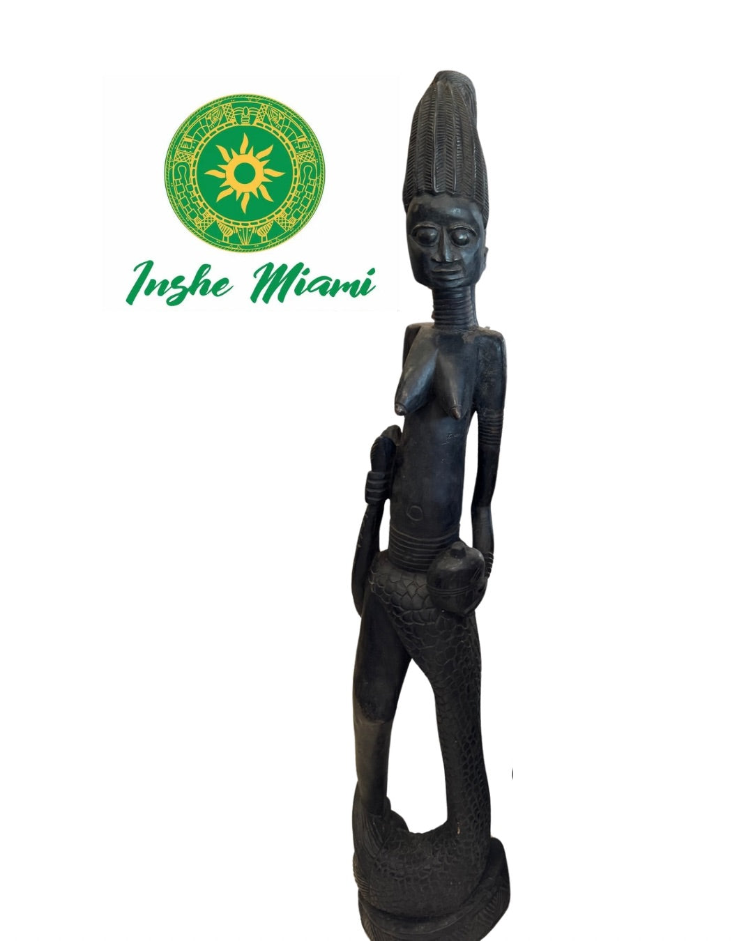 Yemoja/ Yemaya/ Yemanja/Icono de Yemoja de 6 Pie