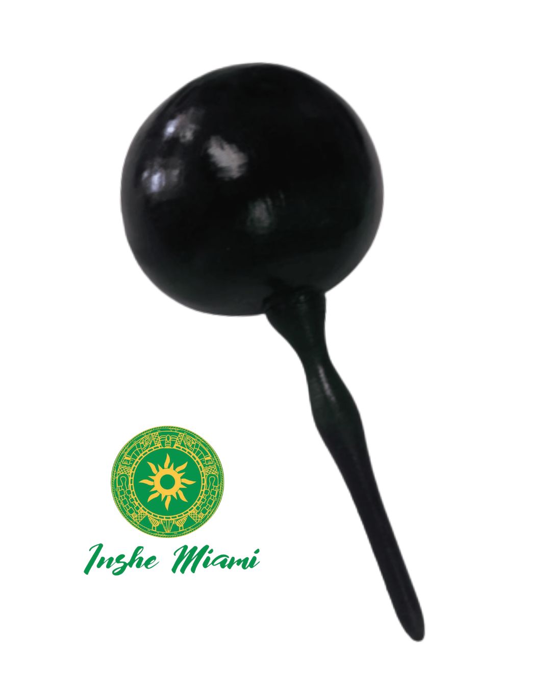 Painted Maracas for Orishas | Handmade | Eleggua, Chango, Yemaya and More | Inshe Miami