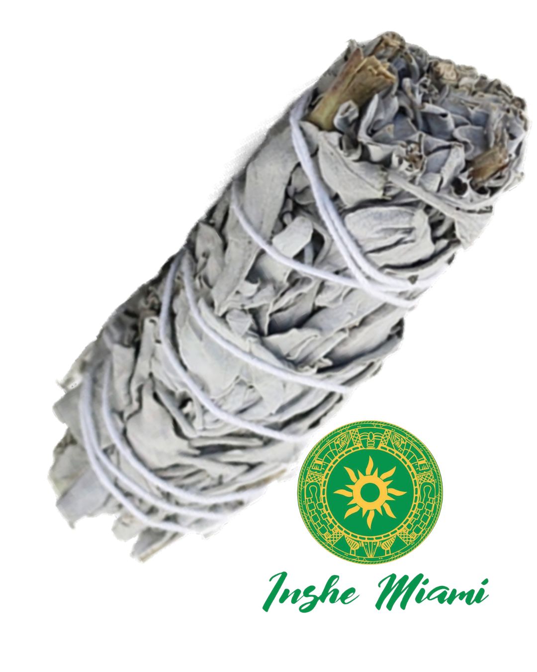 Sahumerio de Sage (Salvia Blanca) – Limpieza Espiritual y Proteccion | 4" y 9" | Inshe Miami