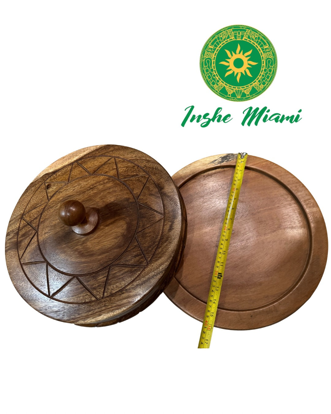 Batea y Tablero de Ifá – Set Tradicional de Madera para Iniciados | Inshe Miami