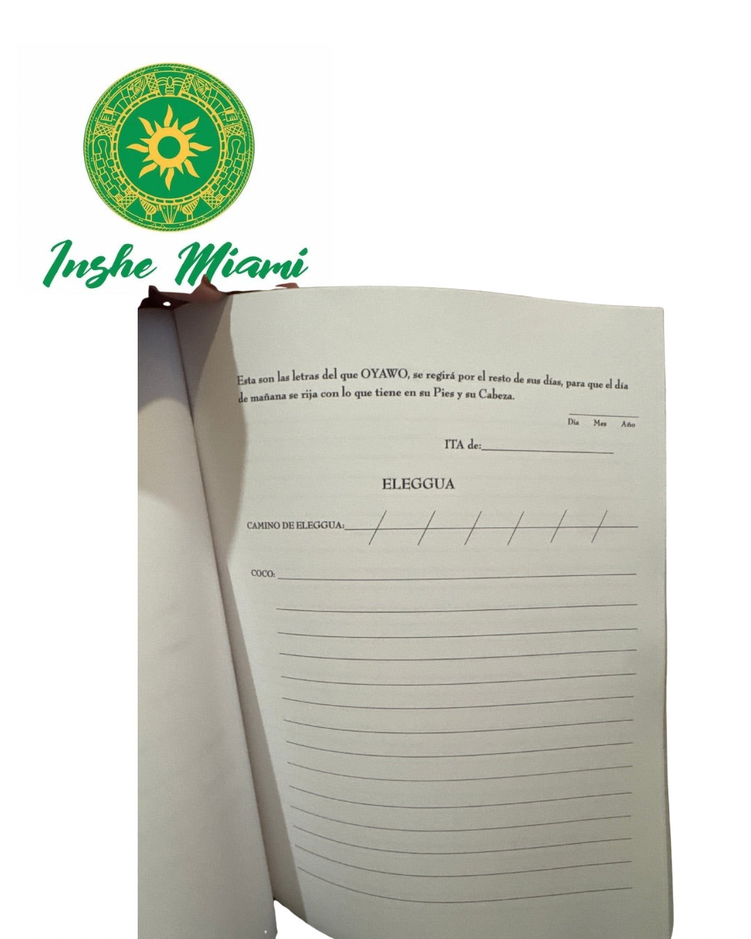 Libro de Ita para cada Santo (Elige el Santo aqui)