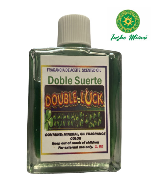 Double Luck Oil 1 oz for Spiritual and Traditional Use | Inshe Miami