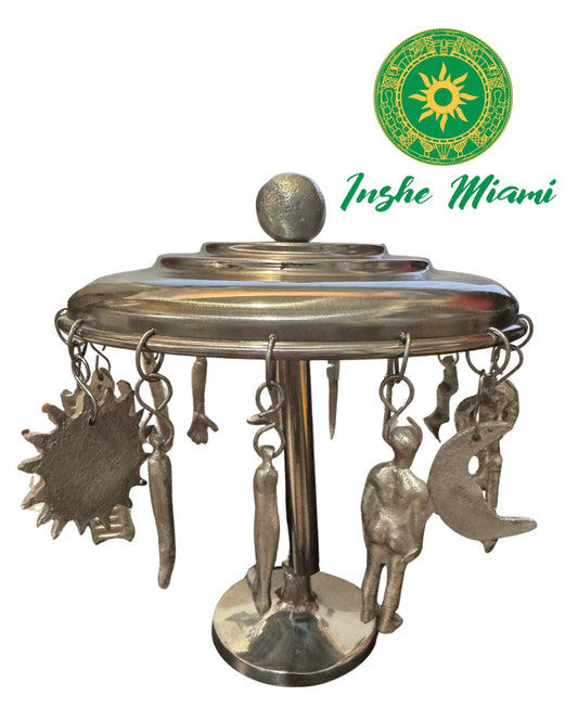 Herramienta de Olofi en Acero Inoxidable 7.5” – Símbolo Espiritual Yoruba / Santería