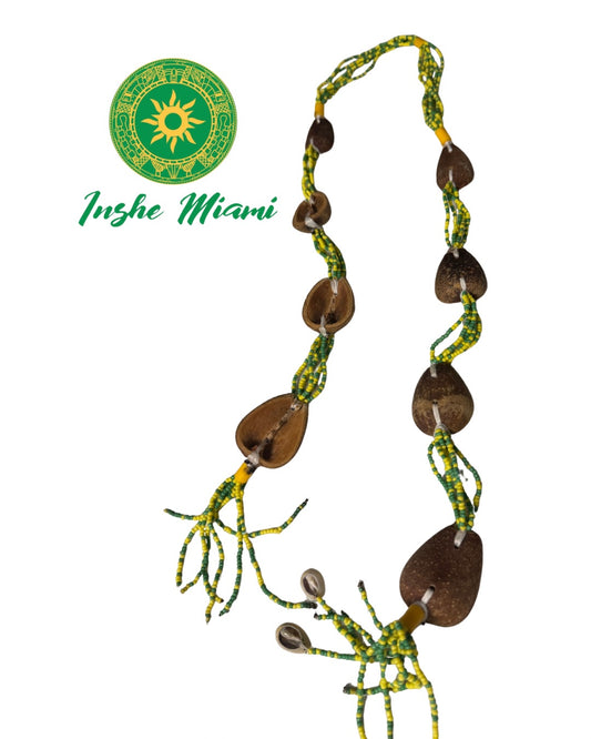 Opele Tradicional Verde y Amarillo