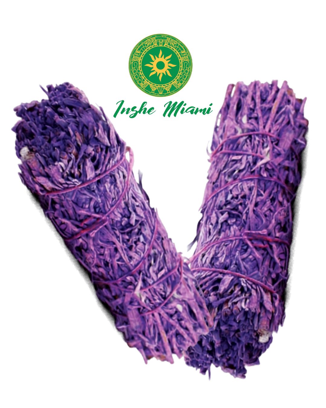 Sahumerio de Lavanda 4" para Aromatizacion y Limpieza Tradicional | Inshe Miami