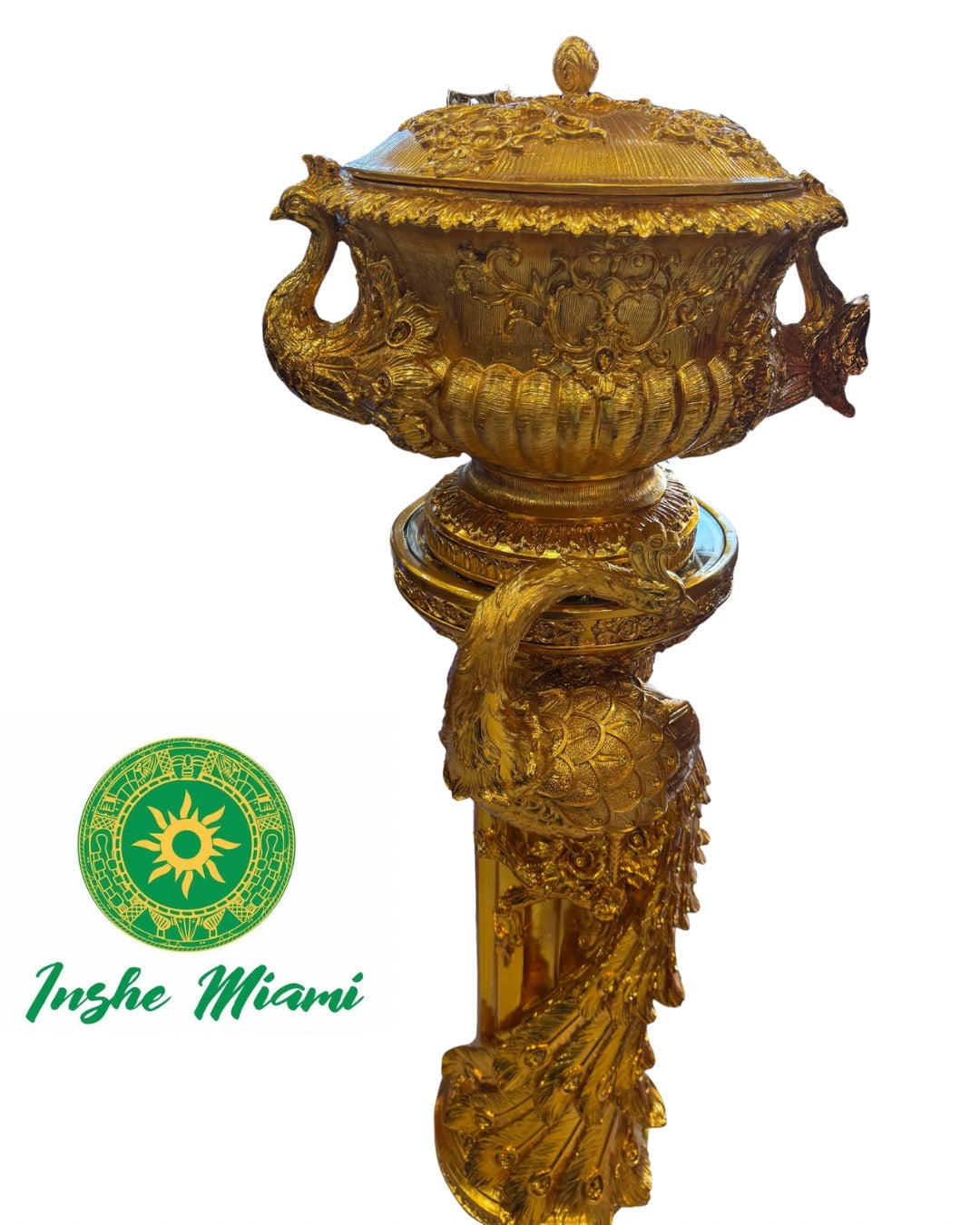 Juego de Pedestal y Potiche