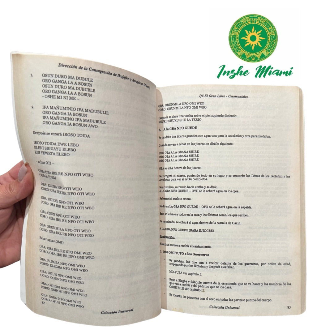IFA BOOK THE GREAT BOOK OF CEREMONIALS