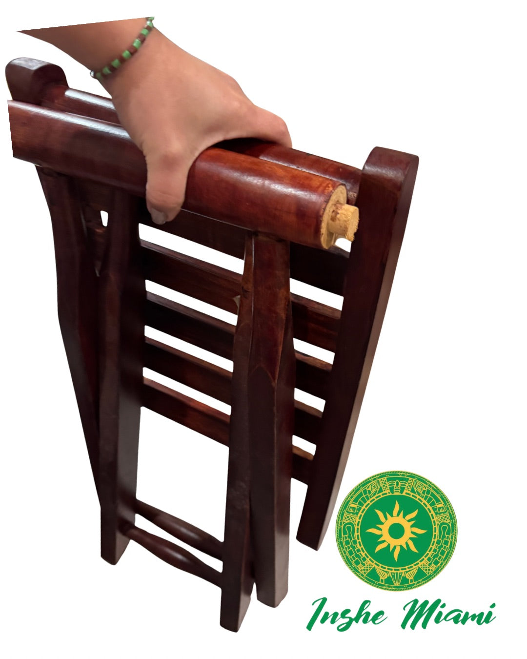 Banco de Madera Plegable 17"