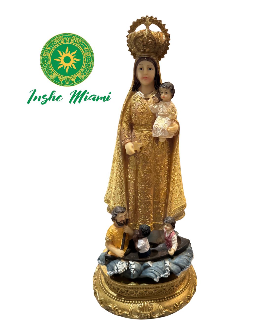 Image of Virgen de la Caridad del Cobre with Shine