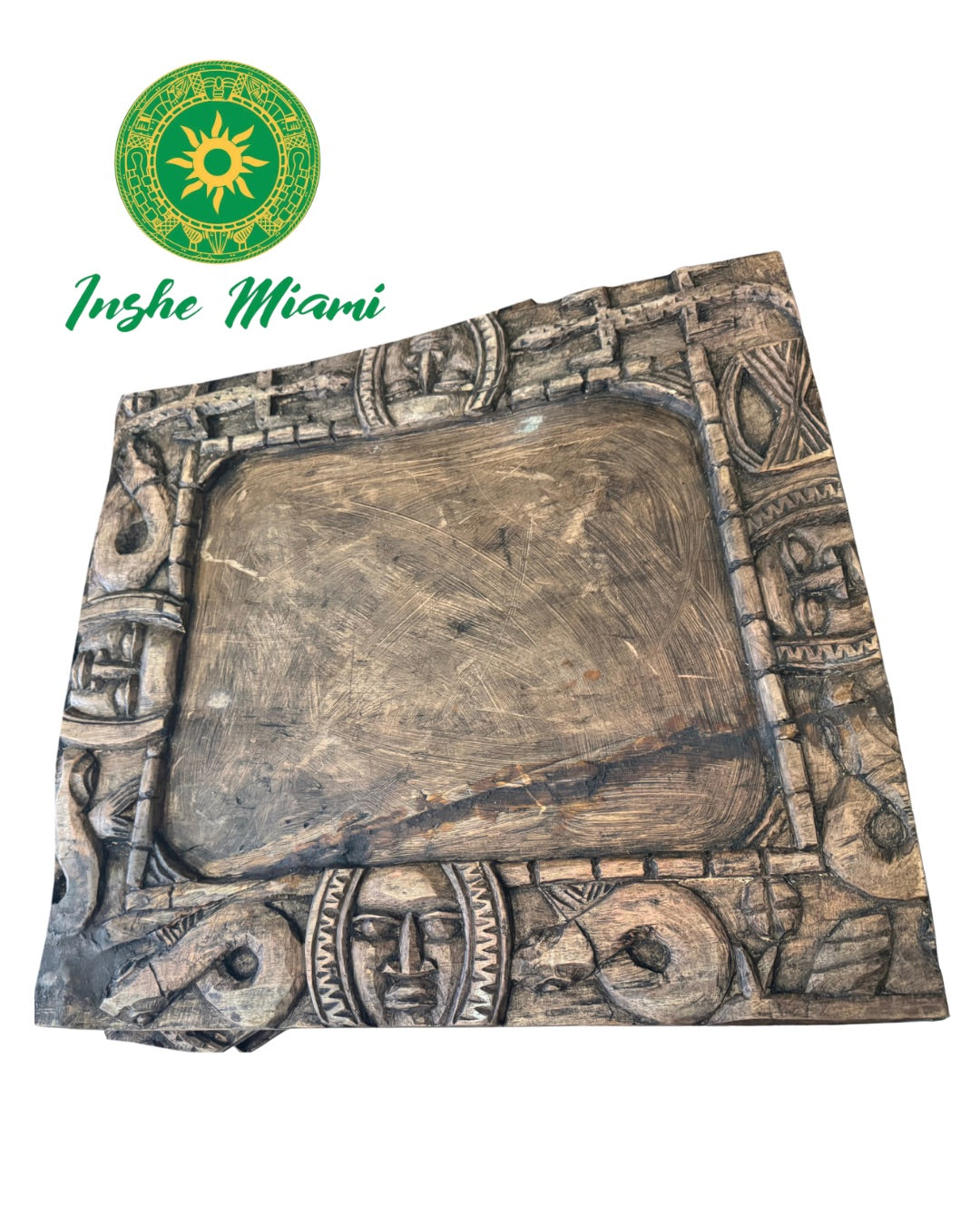 18" Square Ifa Tray / Opon Ifa