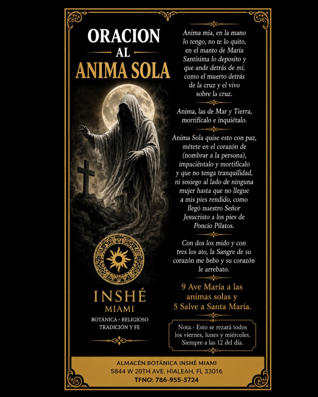 Vela Oracion al Anima Sola – Ritual y Petición Espiritual | Inshe Miami