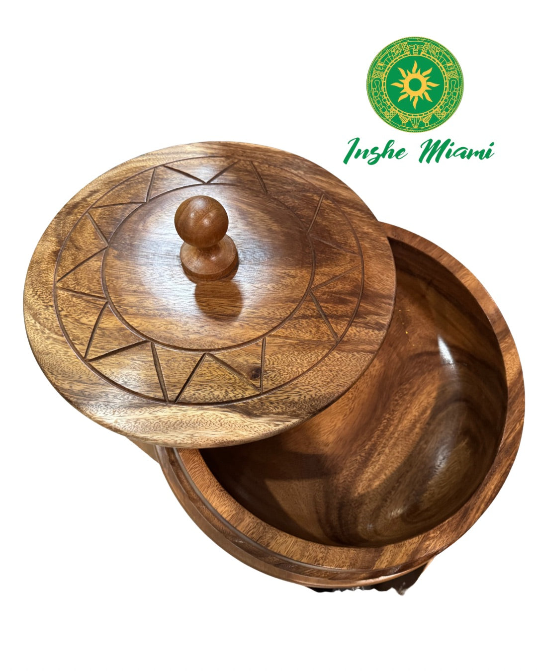 Batea y Tablero de Ifá – Set Tradicional de Madera para Iniciados | Inshe Miami