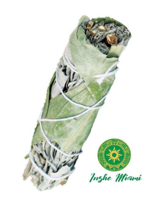 Sage - White Sage with Roses 4"