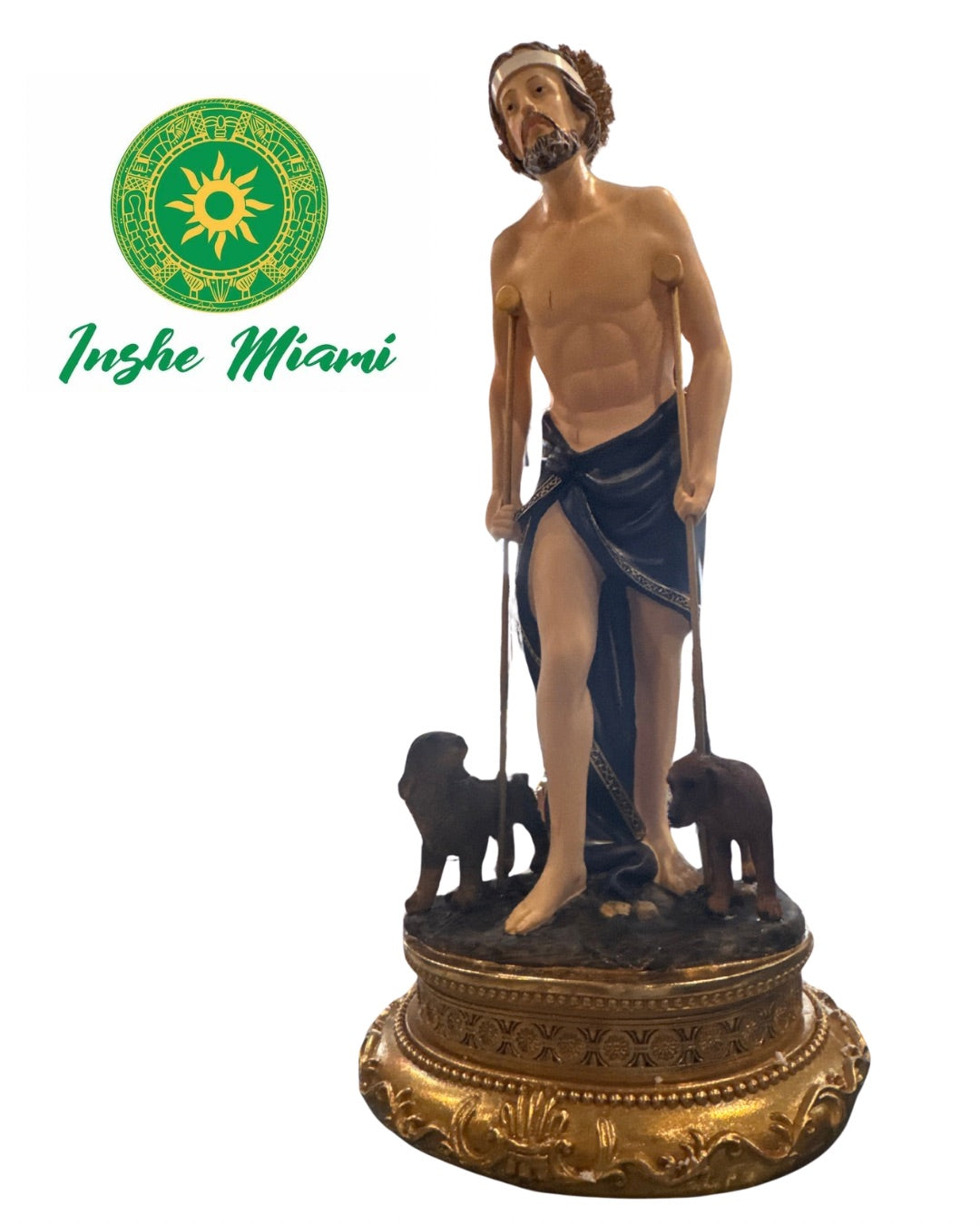 Shimmering Saint Lazarus Images | Religious Statues in Various Sizes | Inshe Miami