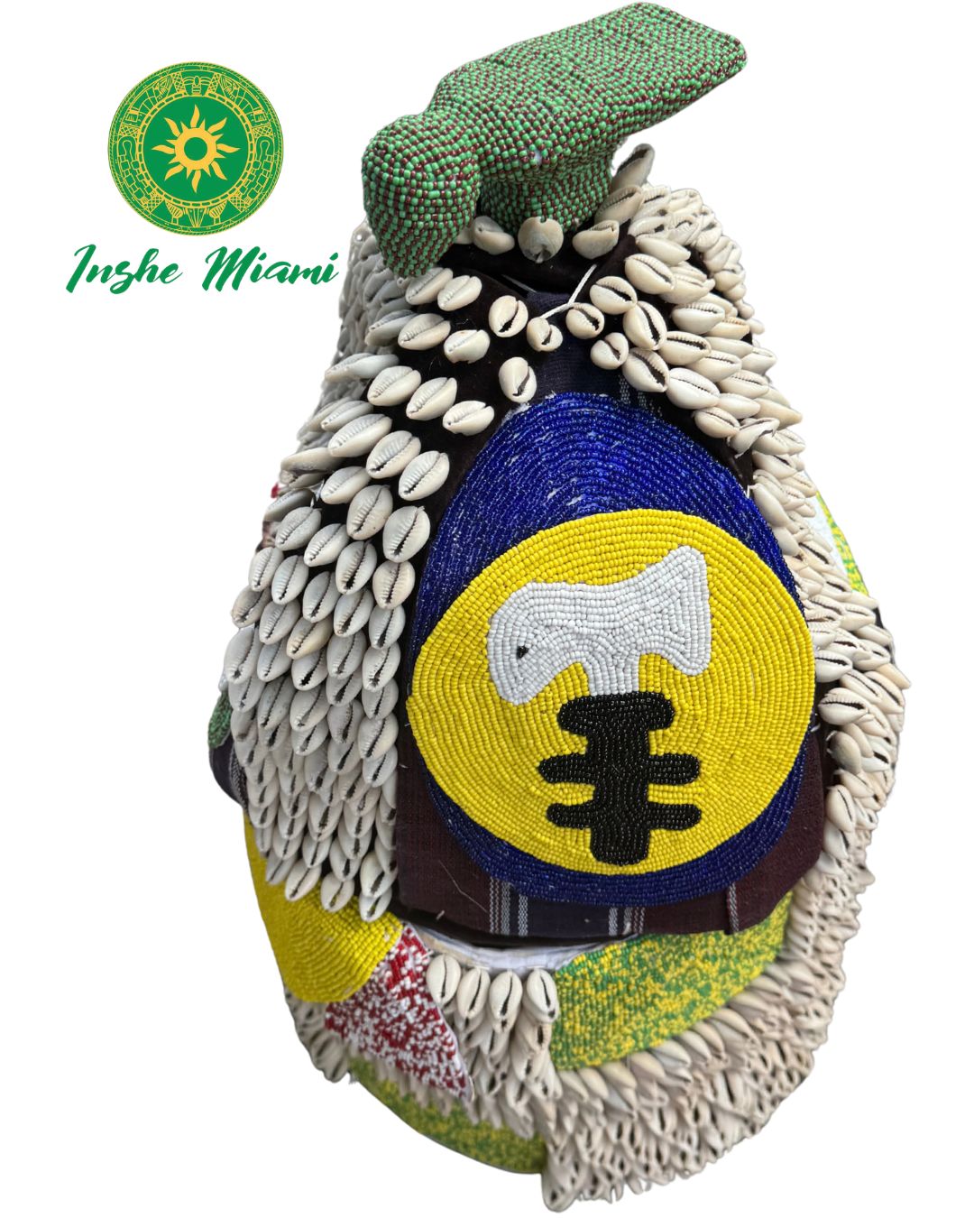 Ile Ori XXL Tradicional Nigeriano 22” – Pieza Grande Hecha a Mano | Inshe Miami