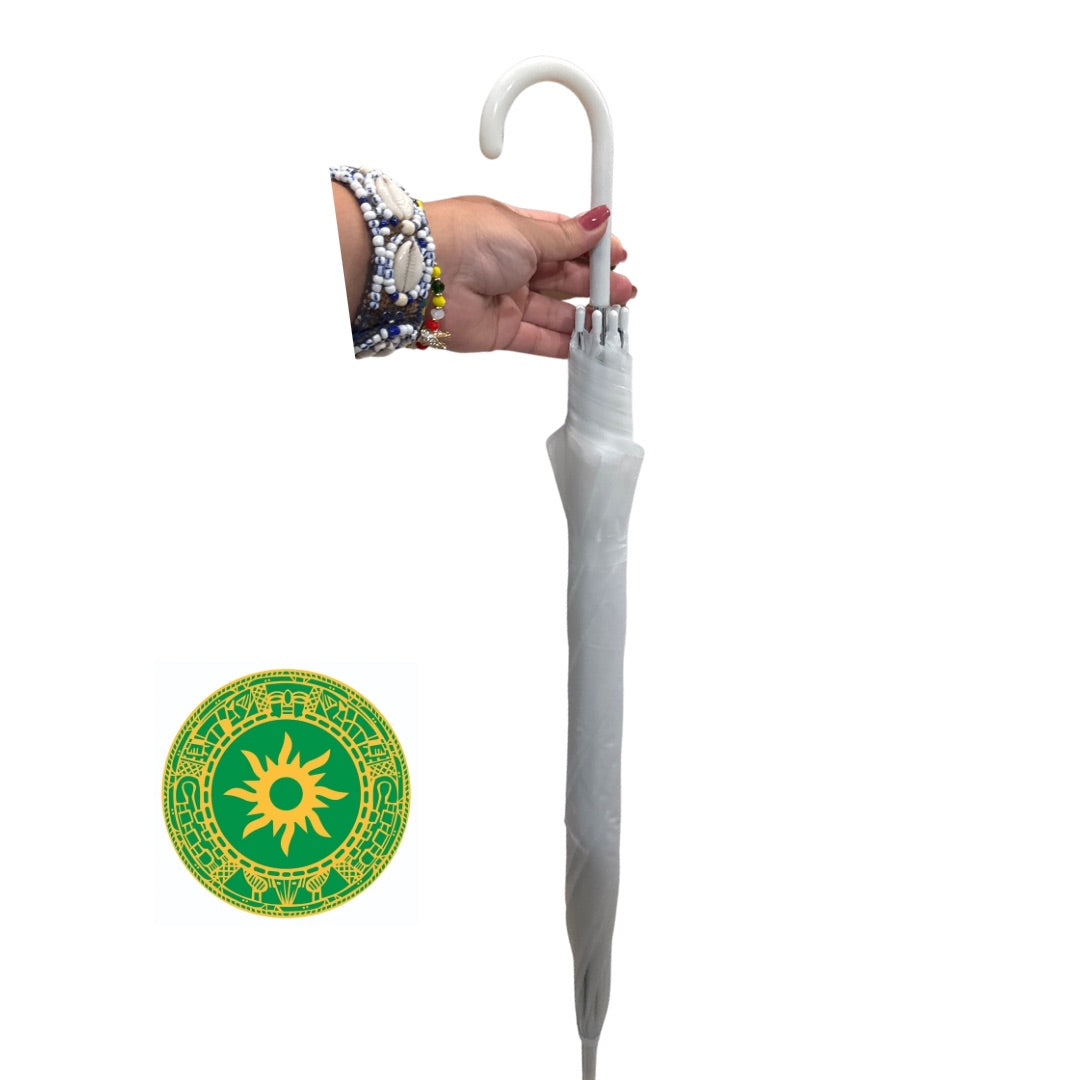 Sombrilla Blanca 27"