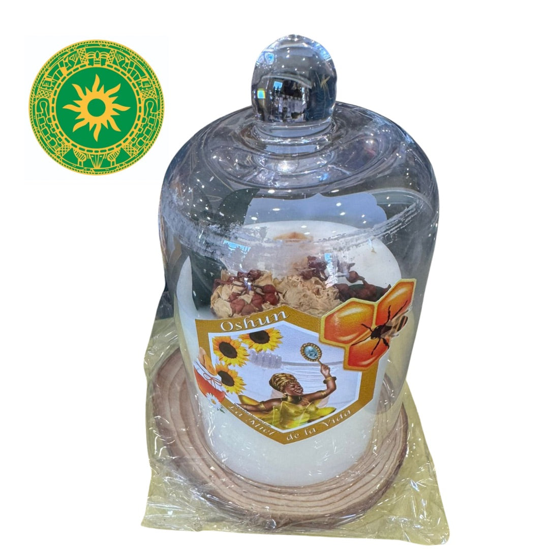 Vela Aromatica en Base de Madera