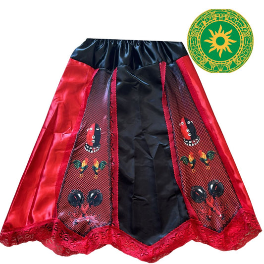 SAYA ROJA Y NEGRA ELEGUA