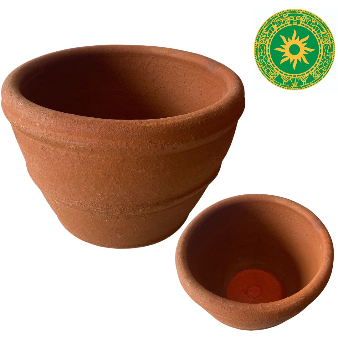 Clay Pot with Lid