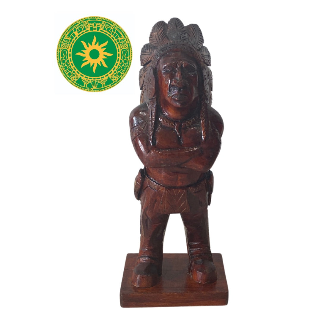 IKI WOODEN INDIAN