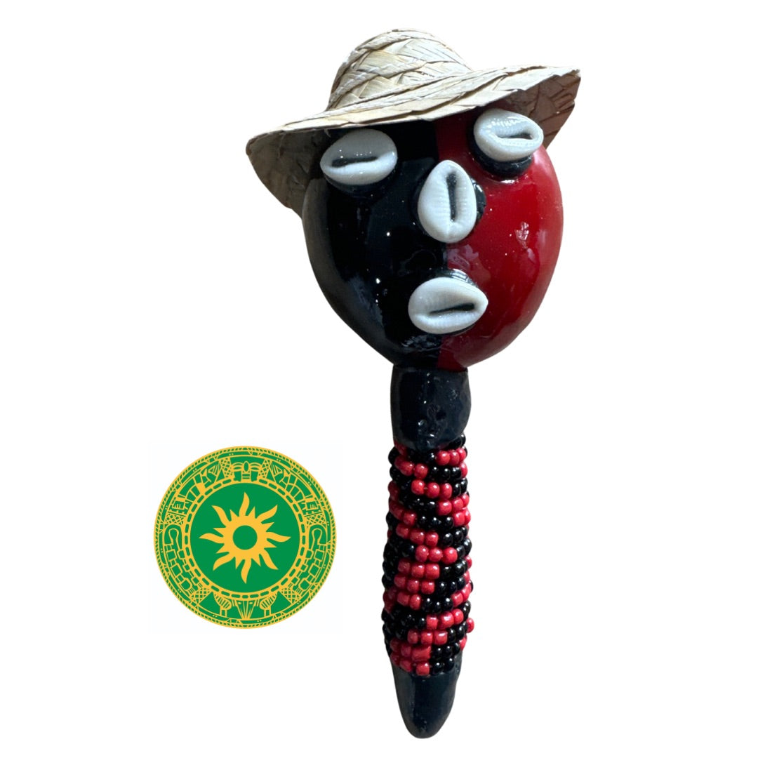 DECORATED MARACAS