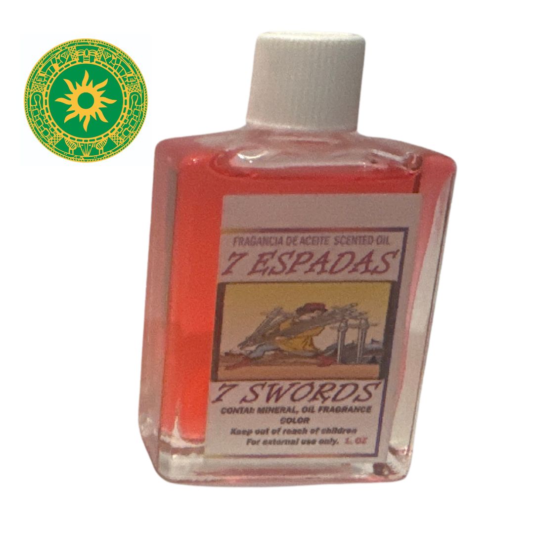 7 Swords 1 oz Oil for Spiritual and Traditional Use | Inshe Miami