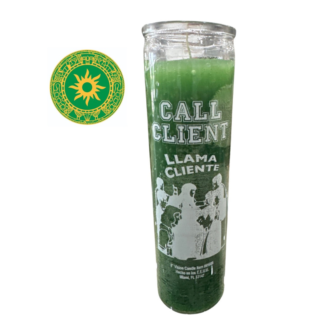 Vela de 8” para Llama Cliente