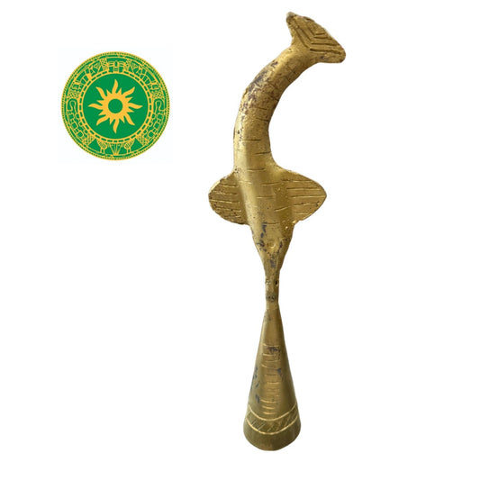Campana Dorada Pescado / Campana Yemaya, Olokun, Osun.