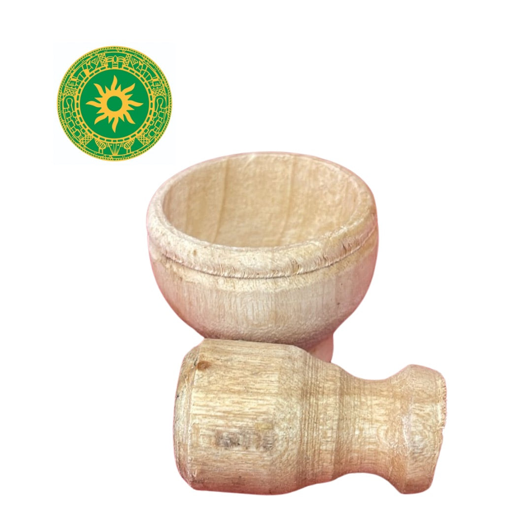MORTERO DE MADERA 2"