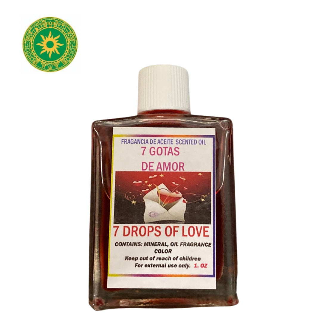 7 Drops of Love Oil 1 oz for Spiritual and Traditional Use | Inshe Miami