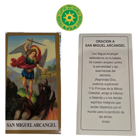 Oracion e Imagen de San Miguel Arcangel