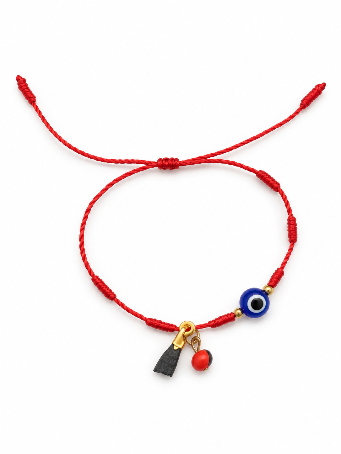 Red Bracelet with Azabache Hand | Inshe Miami