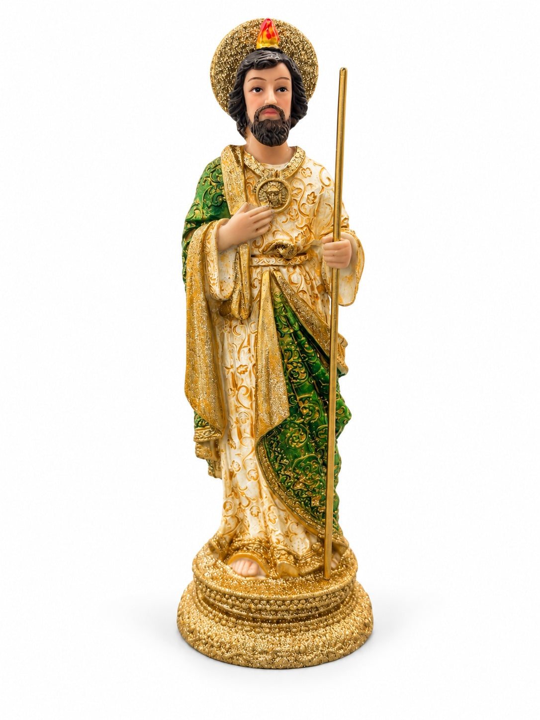 Imagen de San Judas Tadeo con Brillo 5”, 8”, 12” – foto 4 | Inshe Miami