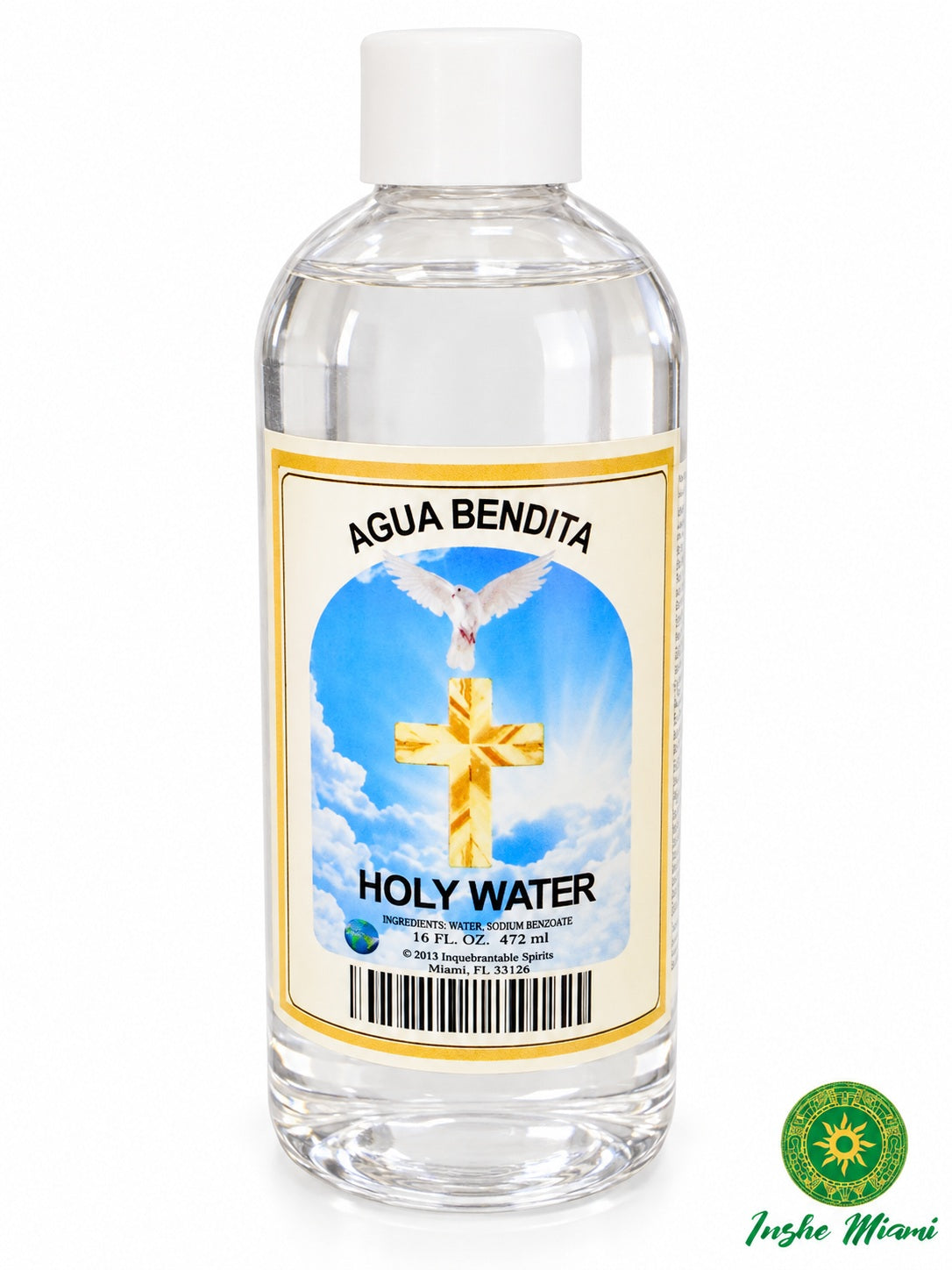 Agua Bendita 16 oz – foto 2 | Inshe Miami