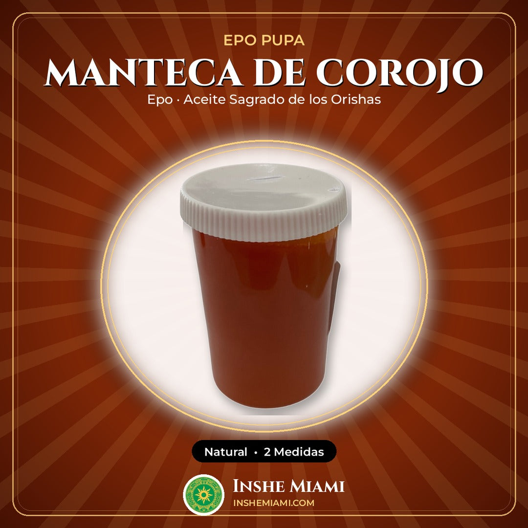 Manteca de Corojo Natural en Pomo | Inshe Miami