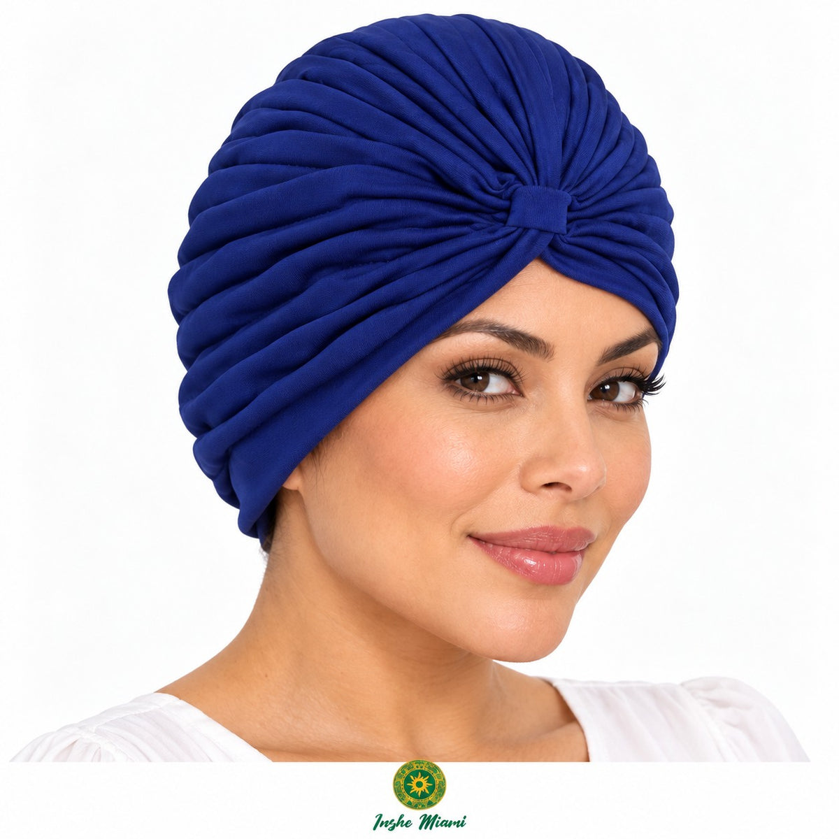 Pañuelo de Cabeza Plisado Elastizado – Varios Colores | Inshe Miami