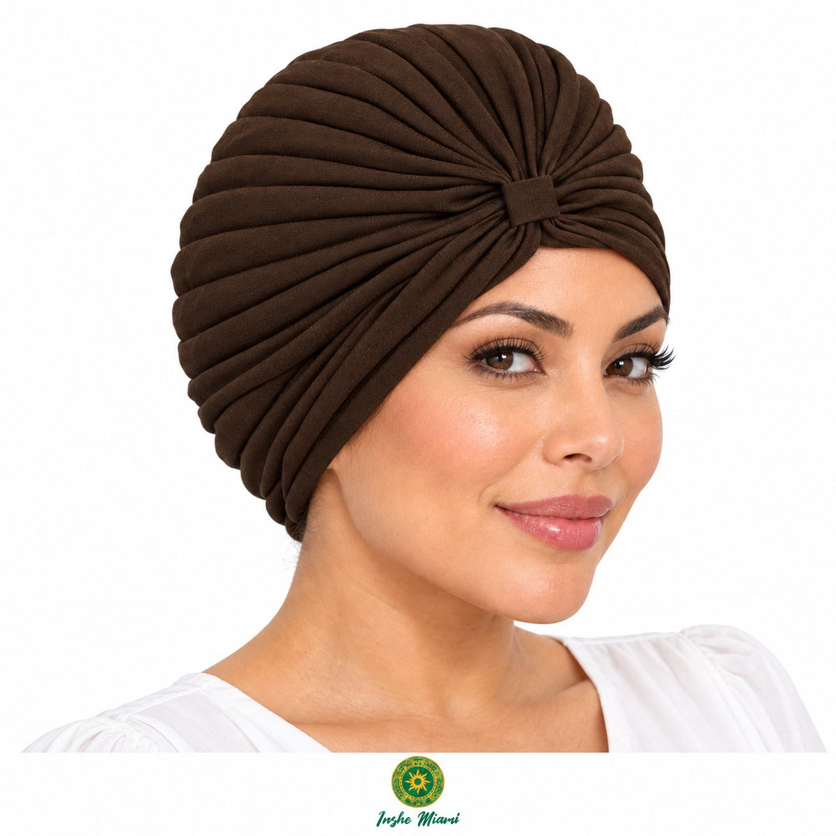 Pañuelo de Cabeza Plisado Elastizado – Varios Colores | Inshe Miami